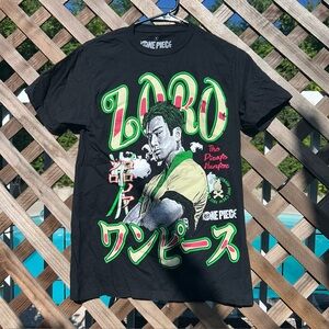 One Piece Ripple Junction T-Shirt ZORO The Pirate Hunter Size S